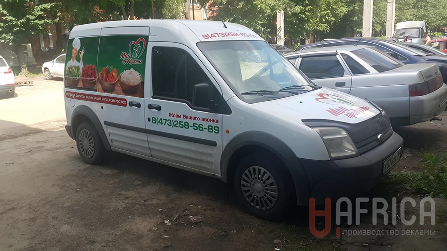 Брендирование фургона