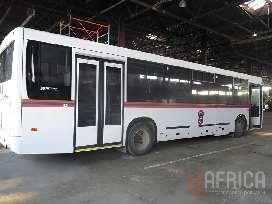 Брендирование автобуса