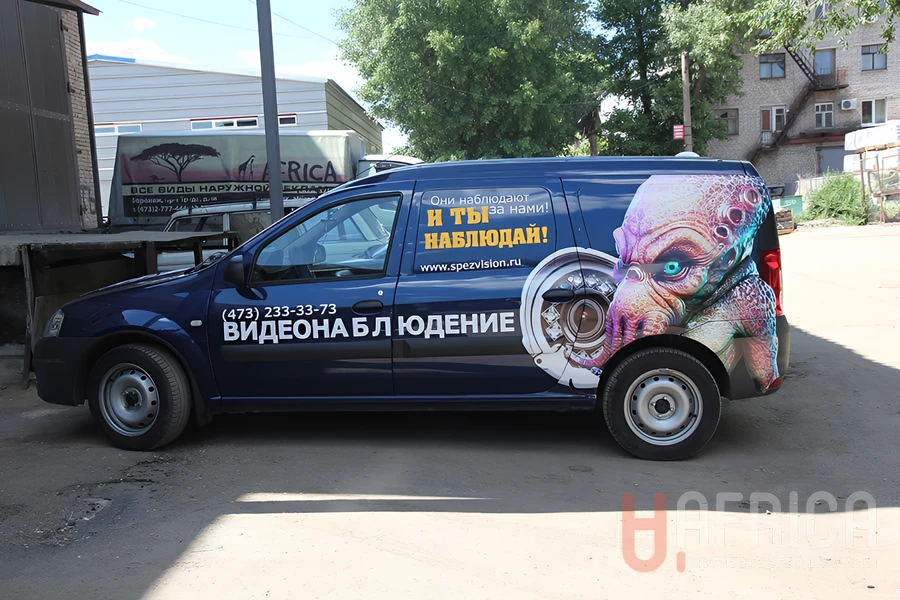 Брендирование легкового авто «Спец»