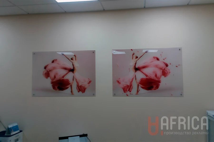 Настенные панели с цветами