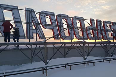 Портфолио - крышные установки