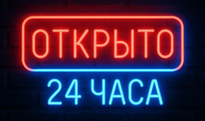 Неоновые вывсеки